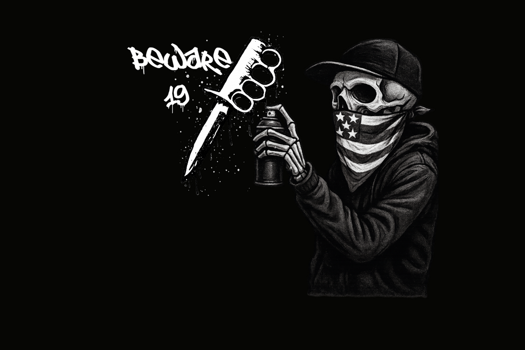 Patches only graffiti shirt