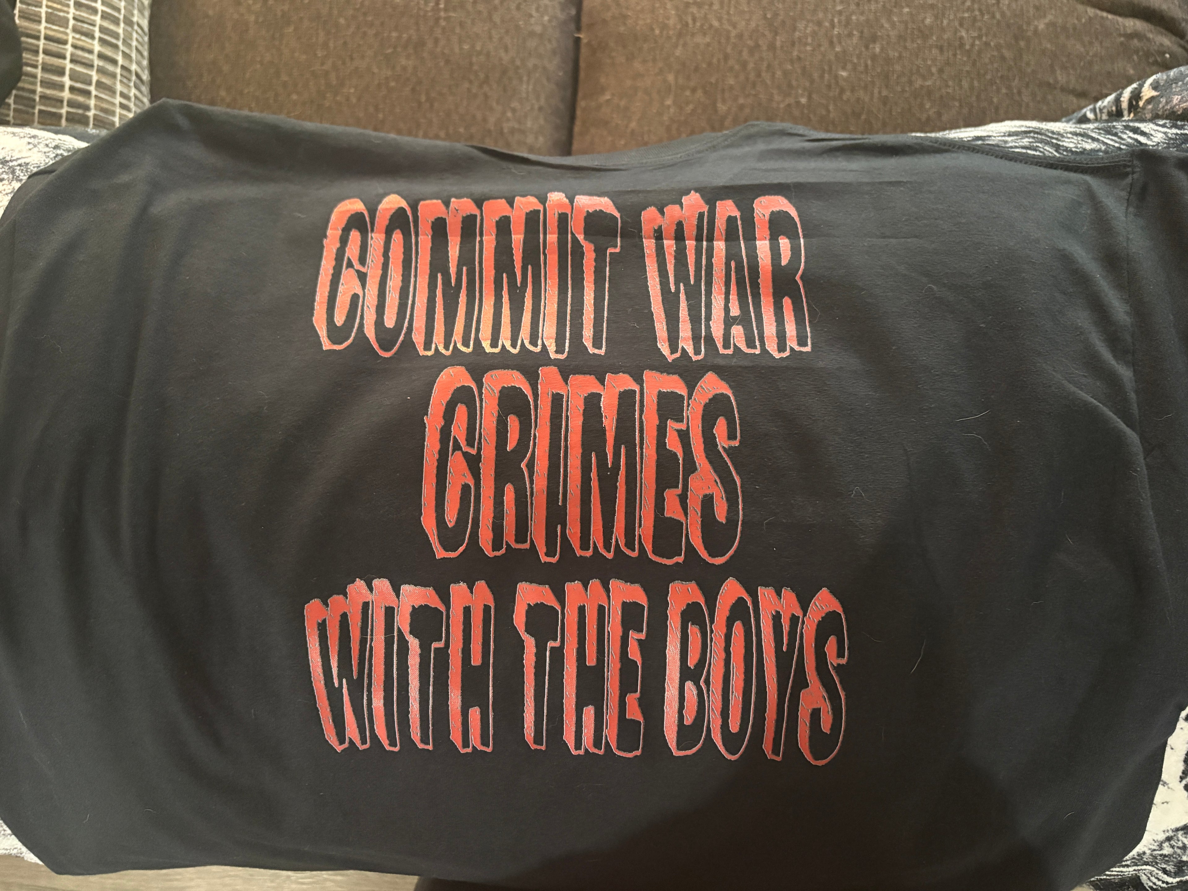 War Crimes with the boys