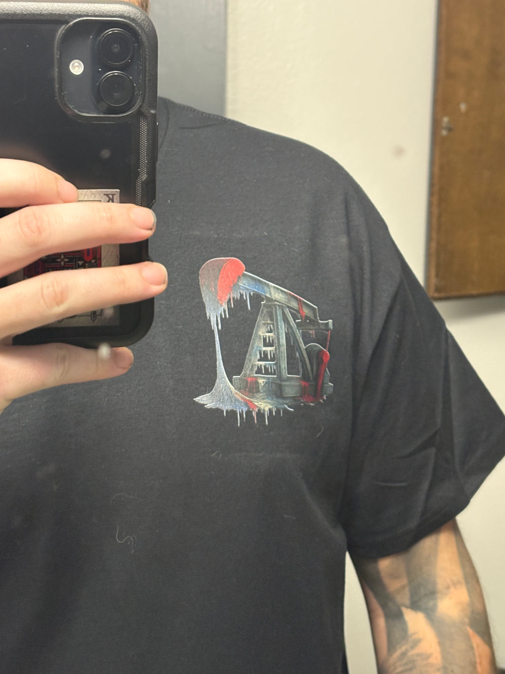 oil city support shirt