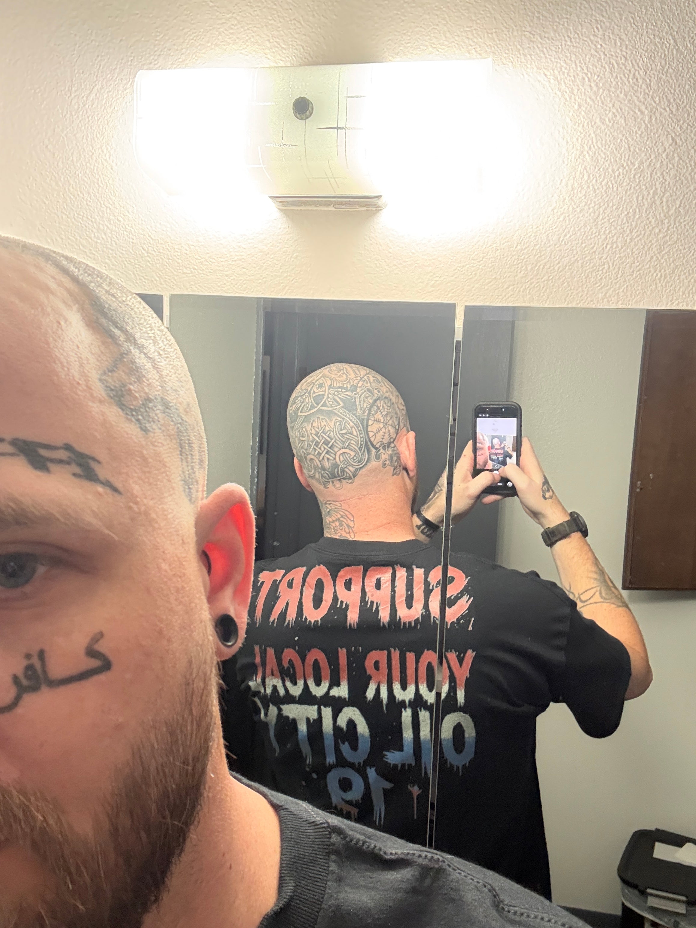 oil city support shirt